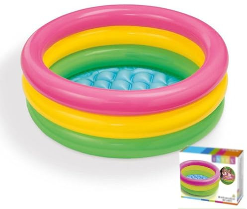 Piscina Hinchable, Piscina Familiar De Gran Tamaño, Reforzada Y Duradera, para Fiestas De Agua En Verano En El Patio, Jardín O Césped(147cm/58in)