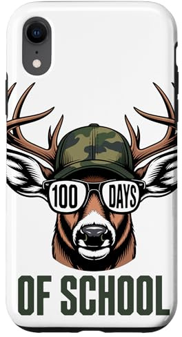 Casquette Camouflage Bois Sanglier of School Humour Chasseur Coque pour iPhone XR