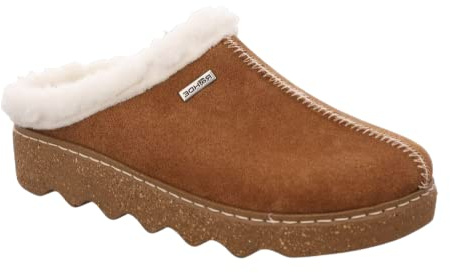 Rohde Damen, Frauen, Hausschuhe,warm gefüttert,verbandschuhe,therapieschuhe,Klett-Hausschuhe,Cuoio,39 EU / 6 UK