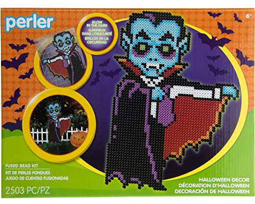 Perler Vampire Fuse Bead Kit, Multicolor 2504 Piece, Small