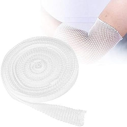 Pansement pour Retenue,Bandage en Maille Tubulaire,Bandage Tubulaire de Doigt,Bandage en Maille Flexible Bandages Tubulaires Respirants Pansement Tubulaire en Filet Largeur 2.5cm