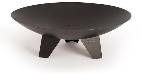 CREATE/Fire Bowl/Brasero Exterior/Diseño modero, Fabricado en Acero, Fácil de Montar