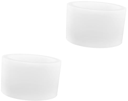ABOOFAN Kit De 2 Macetas Para Hormigón Cemento Arcilla Yeso Silicona Epoxi Molde Para Macetas.