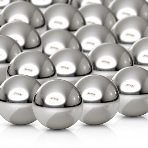(700 Pieces) PGN Steel Slingshot Ammo - 3/4 Inch (0.75 Caliber) - Straight & Precise Practice Slingshot Ammo - Steel Pocket Slingshot Ammo - Slingshot Ammo Steel