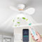 FIMEI Ventilatori da Soffitto con Luce, 60cm 6 Velocità Pale Di Inversione, Ventilatore da Soffitto Dimmerabile, Timer, Telecomando e APP Per Camera Da Letto, Casa, Sala Da Pranzo, Terrazza