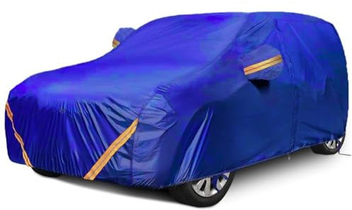 Autoabdeckung Für Audi A4 Cabriolet 2002-2008| wasserdichte, Atmungsaktive Vollgarage Für Den Außenbereich, Wetterfeste, Staubdichte Autoplane (Color : Blue, Size : A4 Cabriolet 2002-2008)