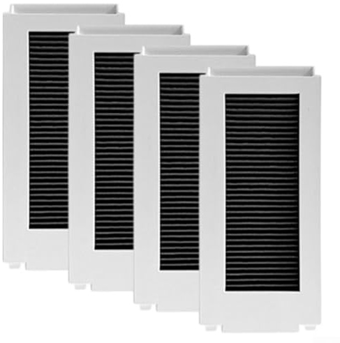 Ersatz-Staubsaugerfilter für Ecovacs für Deebot N30 und OMNI N30 PRO, leicht zu reinigen und zu wechseln, mit 99 % Filtereffizienz (4 Stück)
