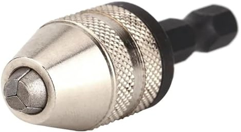 Ya Song Keyless Drill Chuck Screwdriver Impact Driver Adaptor 1/4 '' Hex Shank Drill Bit Tool Convertor Adapter
