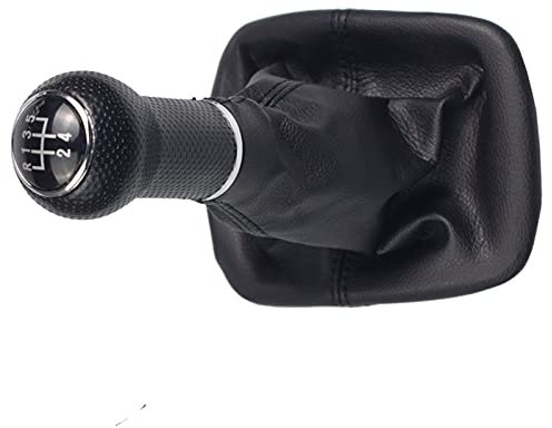 WOHOOD 5 Gang Schaltknauf Hebel Gamasche Boot Lederbezug Für V&w Für Golf 2 3 4 Cabrio Für Polo 6N1 6N2 Für Passat 35i