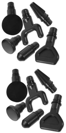 CALLARON 2 Juegos Cabezas de Masaje Reemplazables Masaje Muscular Accesorios de Masajeadora y Fitness con Diversas Relajar Músculos y Aliviar