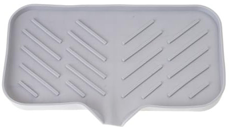 Plateau de salle de bain élégant de style japonais en silicone pour organiser les articles de toilette et dans un espace soigné