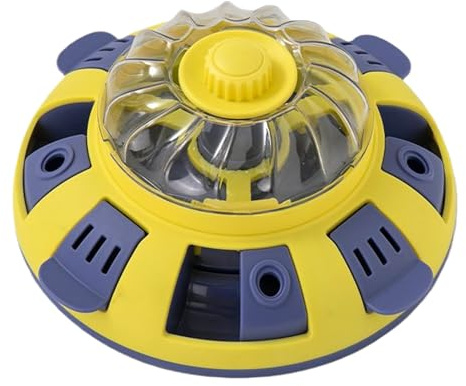 Giocattolo Dispensatore di Snack per Cani | Alimentatore Lento Regolabile - Giocattolo da Masticare Resistente con Dispensante | Per Addestramento Cuccioli, Gatti Indoor e Morditori