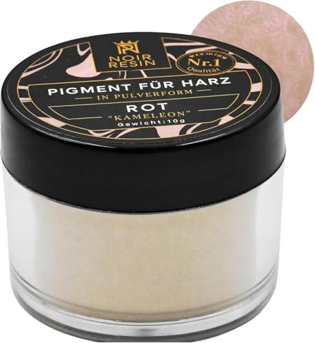 Royal Resin Pulver Epoxy Pigment Rot 10g, Farbpigmente für Gießpulver Fein | Epoxidharz Zubehör, Technisches Effektpigment für Epoxidharz, Silikon, Spachtelmassen, Lacke und kreative Beschichtungen