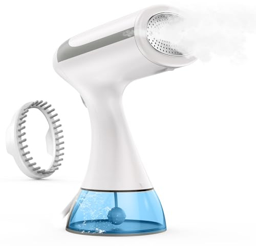 Plancha Vertical Vapor, 1500W Plancha Vapor Vertical con Tanque de Agua 300ml, Calentamiento Rápido de 20 Segundos, Plancha de Viaje, para El Hogar, La Oficina