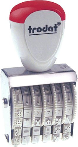 Trodat 1546 Ziffernbänderstempel 6-stellig