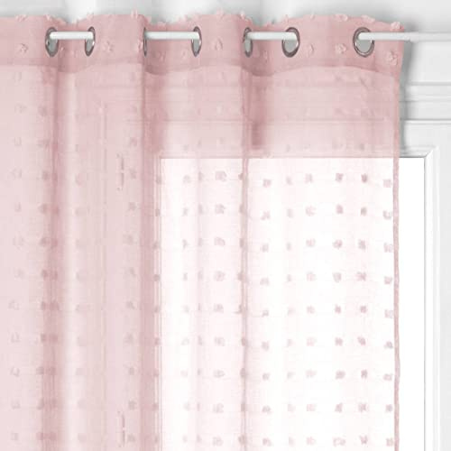 Atmosphera - Tenda Lily - Rosa - 140 x 240 cm