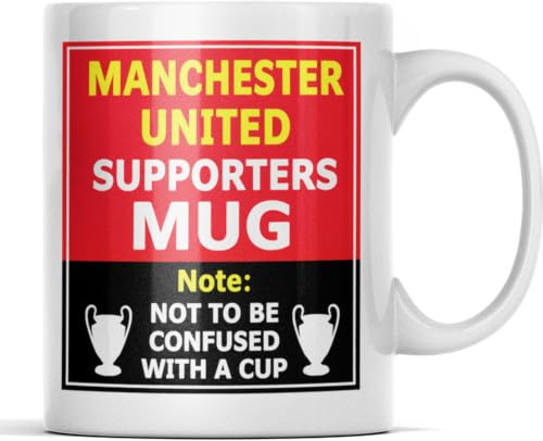 Rival Manchester United Football Joke Funny new Red Devils and Easy Office Tea and Coffee Manchester Supporter Man u Mug Gift
