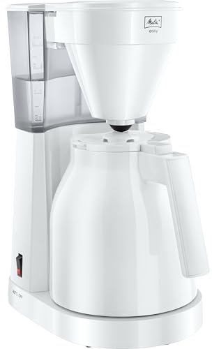Melitta 1023-05 Easy Therm Filterkaffeemaschine, Kunststoff, 1 liters, weiß