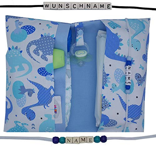 Große Windeltasche XXL mit Name Wickeltasche