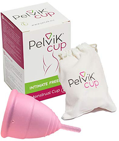PelviK® Cup - Coppetta mestruale - Certificata FDA, morbida, rispetta il tuo Pavimento pelvico - scelta da ostetriche e medici (Small)