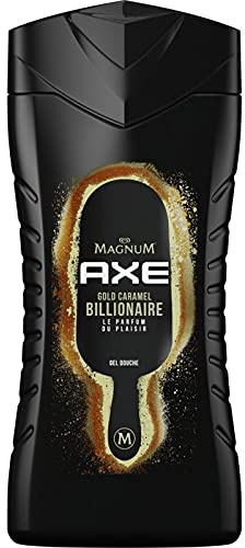 AXE Gel de ducha hombre magnum gold caramel billionario