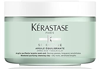 Kérastase, Spécifique, Crema Detergente & Purificante, Per Radici Grasse & Cute Sensibilizzata, Argile Crème Équilibrante, 250 ml