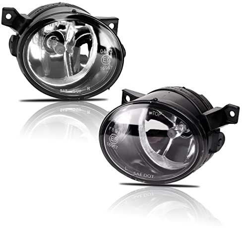 TOPTHAN 2X Nebelscheinwerfer für Volkswagen GTI Golf V/5 Jetta III/3 Scirocco Up Amarok (VW 1K1 1K5 1K2 137 138) SEAT Mii KF1 Skoda Citigo 10/2003-04/2017 HB4 KlarGlas