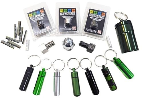 14 Geocaching Verstecke Set 29 TLG. Geocache Set Paket Schraube Nano Hutmutter