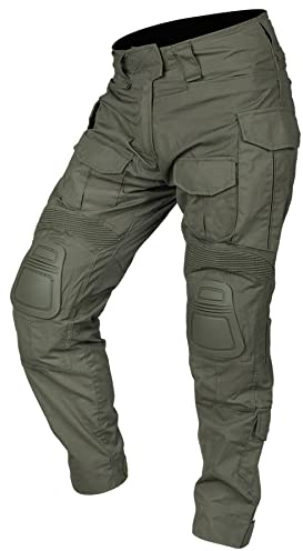 IDOGEAR G3 Kampfhose Herren Taktische Hose mit Knieschützern für Jagdschießen Militär Outdoor Cargohose