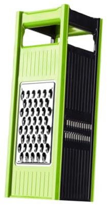 Cabilock Affettatrice in Acciaio Inox Pelapatate Grattugia Per Frutta E Verdura Materiale Robusto Impugnatura Ergonomica