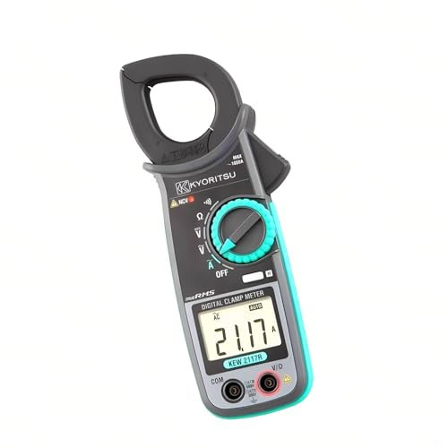 Japan Quality KYORITSU Digital Clamp Meters 1000A Auto-ranging Multimeter KEW 2007R 2117R 2127R High Precision 0.01A Current Pliers Ammeter Voltmeter Resistance Frequency Tester(2117R)