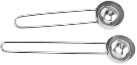 Garneck 2piezas Cucharas Medidoras Inoxidable Para Medidas Precisas Unidades Para Uso Doméstico