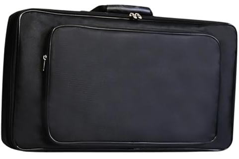Aufbewahrungstasche mit Tragbar, für Griff Schwarz, Audio Effektgeräte | Oxford Cloth, Stoßfester Schutz, für Mikrofon und Außenauftritt, Handliches Format