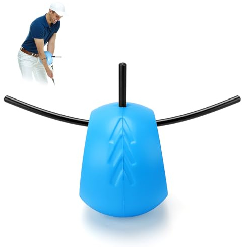 ZEMBSOYA Golfs swing training aid, Swing Training Aid Aluminum PU Foam Portable Posture Correction Putting Aid Trainer for Beginners Practice Helps Train Proper Swing Mechanics, Arm Structure