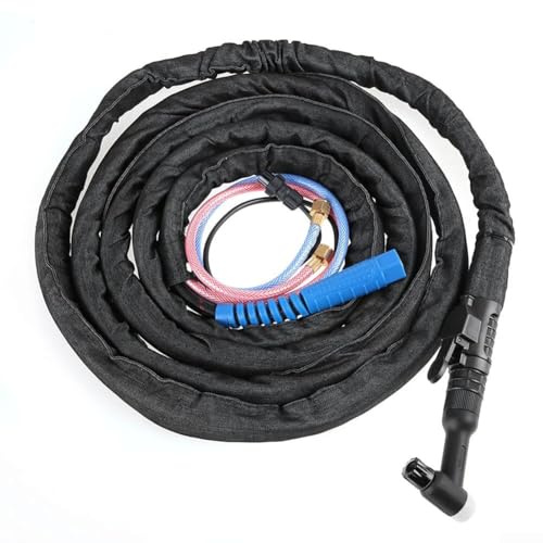 Homeponnew WP18 WIG-Schweißbrenner-Set mit 4 m Kabel, wassergekühlt, 350 A, 16 mm Anschluss für professionelle Schweißer