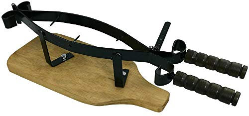 TRADER 66834 -FERMA PORTA PROSCIUTTO in LEGNO e FERRO BATTUTO