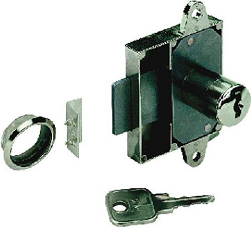Hettich Zylinder-Aufschraubschloss, Nickel, Vernickelt, Innenanwendungen (Häuser, Büros, Möbel), Schloss