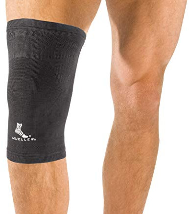 MUELLER Elastic Knee Support, Black, MD