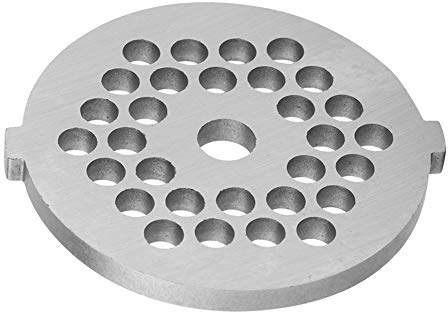 Tbest Disque perforé en acier inoxydable, hachoir à viande, , trou 5/7 mm, manuel, plaque de hachoir à viande, viande hachée