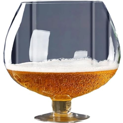 OZLMBERN Verre à vin Extra Large, Grande capacité, Verre à bière, réservoir de Poisson, Verre à vin Rouge géant, Grand Verre Hero