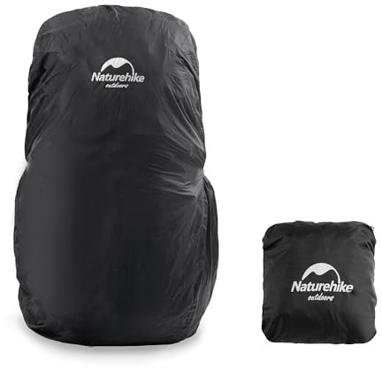 Naturehike Rucksack Regenschutz 35-75L Wasserdicht Rucksack Abdeckung in Nylon Staubdicht für Outdoor Radfahren Wandern Reisen