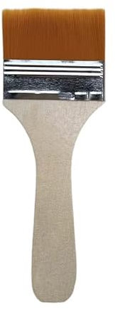 WORKPRO, 1 pennello piatto lucido da 50 mm, per decorare pareti e soffitti