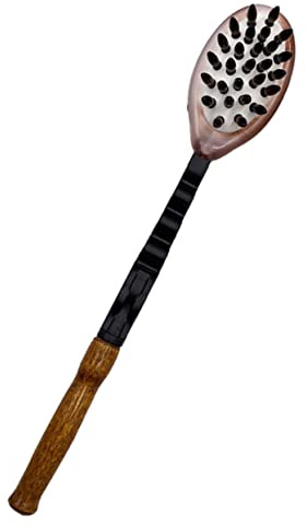 FRCOLOR Massagehammer aus Holz Handmassagegerät für Rücken und Schultern Körpermassagegerät aus Holz für Arme Oberschenkel und Andere Körperstellen