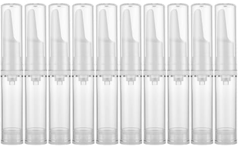 Beaupretty 10pièces Flacons Airless Pour Sérum Contenant Cosmétique Vide Bouteilles De Pompage Pour Soins Peau