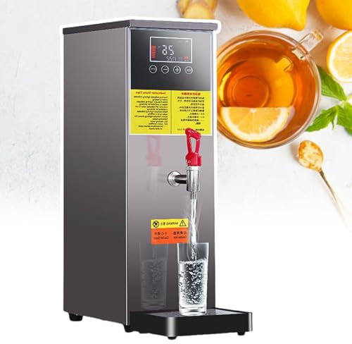YXFAZPP 25l/40l/50l Water Boiler,Commercial Water Heaters,Stepping Type Boiling Water Machine,40-100°C Temperature Control,Heating Layer By Layer,For Hot Drinks (Black 50l)