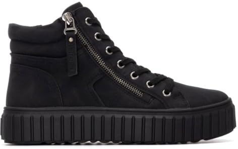 REFRESH - Zapatilla Mujer Negro - Calzado Cómodo y Versátil - Moda Casual - Modelo 17289102 (Talla 40)