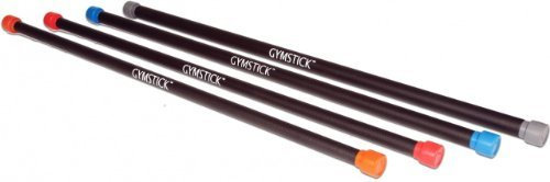 Gymstick Aerobic bar Schwarz-Rot | 4 kg