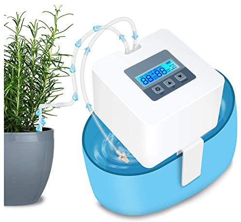 Landrip Sistema di Irrigazione Automatica per Le Piante, Kit irrigazione a Goccia programmabile, impianto irrigazione Balcone terrazzo Giardino, Ideale per Le Vacanze