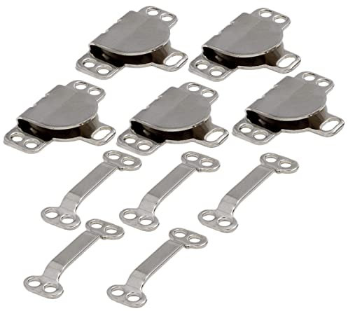 BUGUUYO 10 Sätze Haken- und Ösenknopf Kleider DIY Hakenöse nähen Haken und Öse Hose Jacke BH