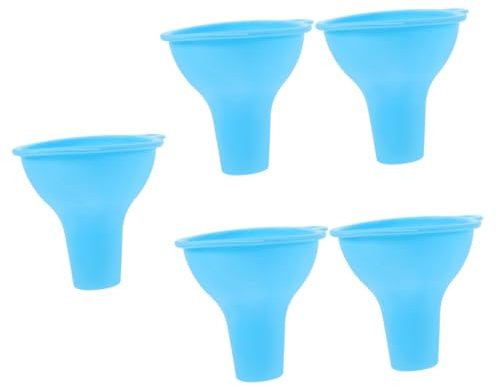 HANABASS 5stücke Silicone Trichter Für Hundespielzeug Multifunktionaler Lebensmitteltrichter Für Hunde Langlebig Und Einfach Zu Lagern Für Flüssigkeiten Und Futterübertragungen